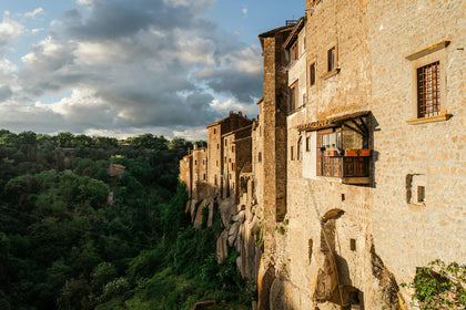 Historic landscape in Lazio, Italy. Editorial reference image, not a confirmed Scent & Discernment venue. Photo: Gabriella Clare Marino / Unsplash.